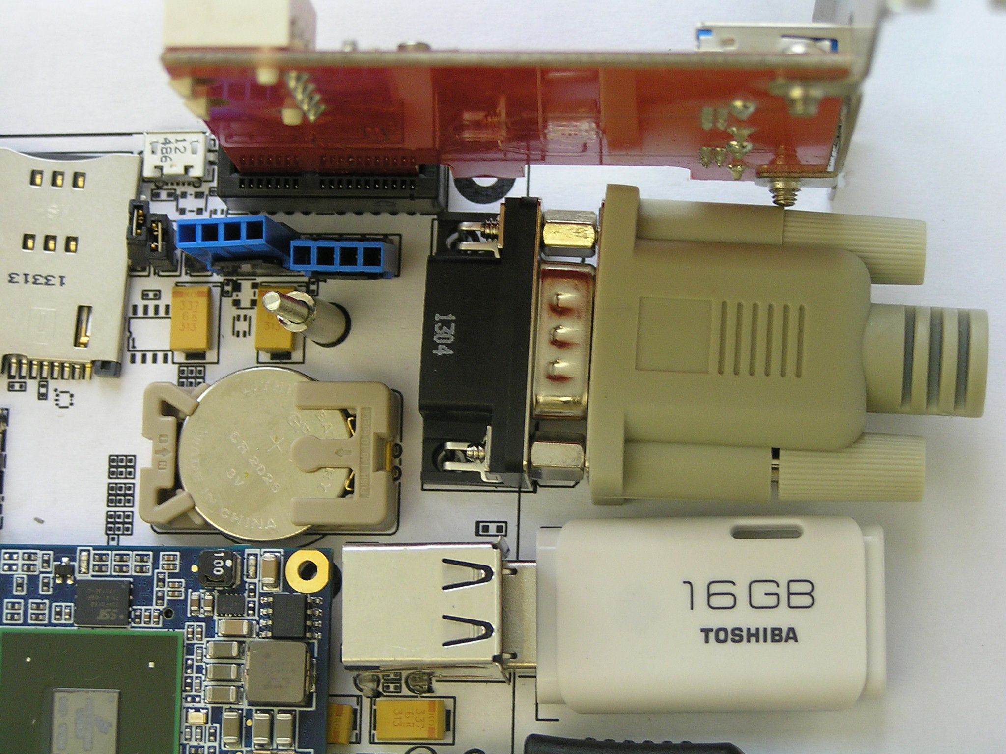 Battery and pcie detail