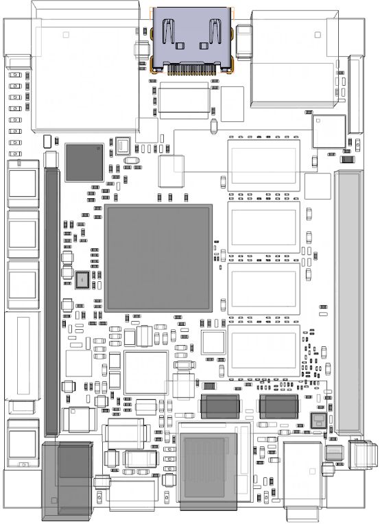 3d boxed drawing component selected