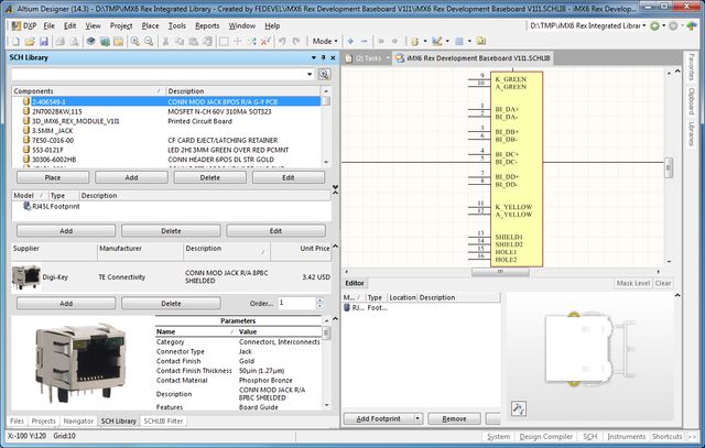 Free Altium Integrated Library