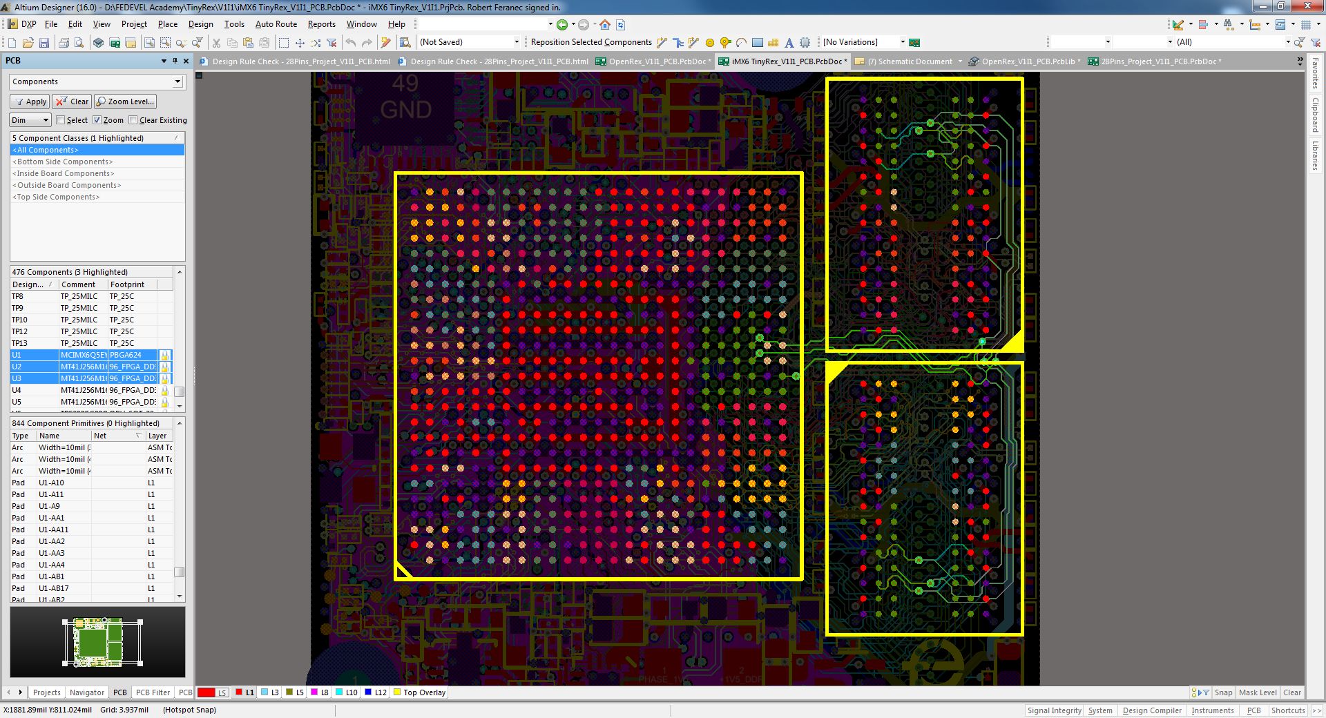 PCB - T-Branch - ADDR