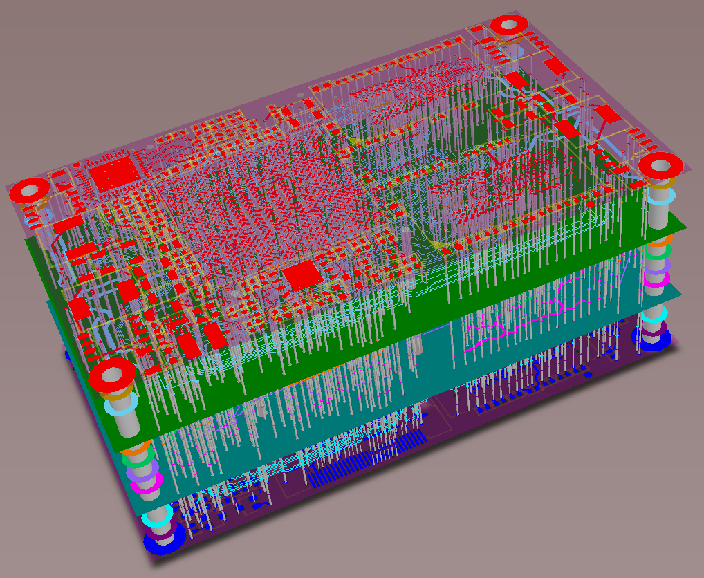 PCB stackup screenshot